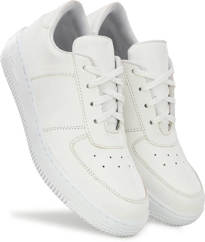 white sneakers