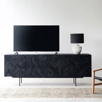 Teak Sideboard | Graphic 4 Doors