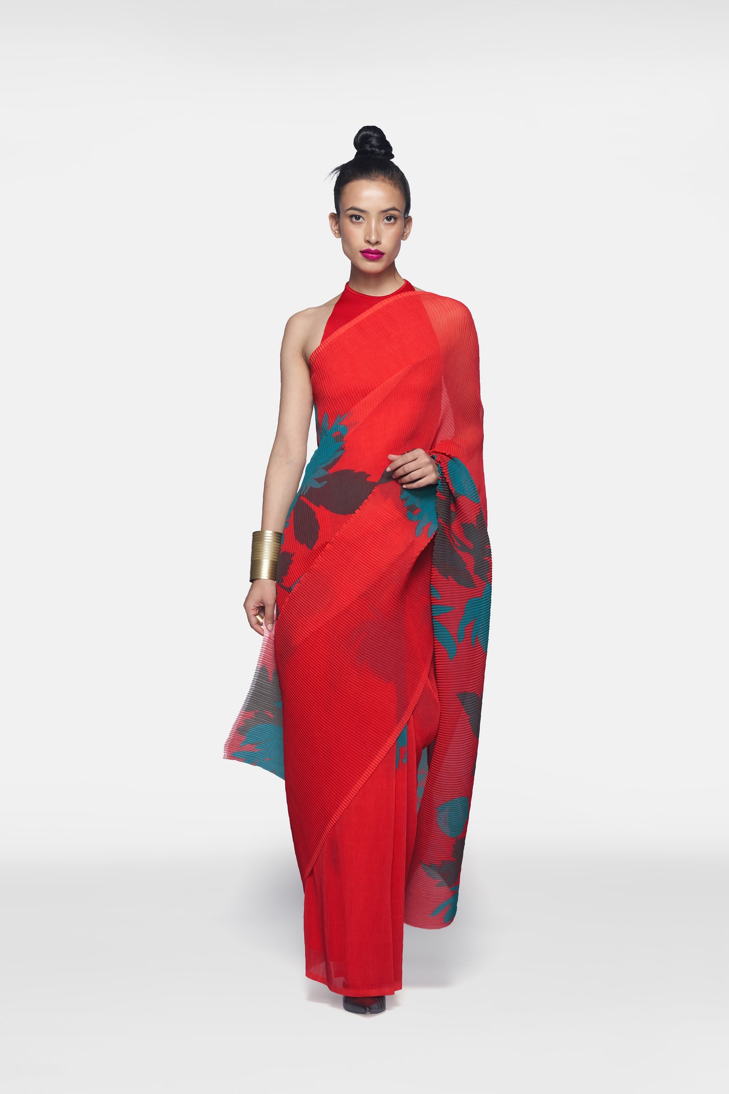 Pleated Sari