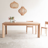 Oak Dining Table | Kasper - Natural