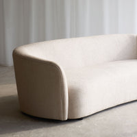 Ellipse 3 Seater Fabric Sofa