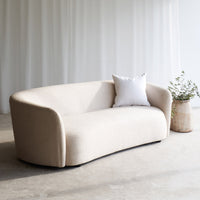 Ellipse 3 Seater Fabric Sofa