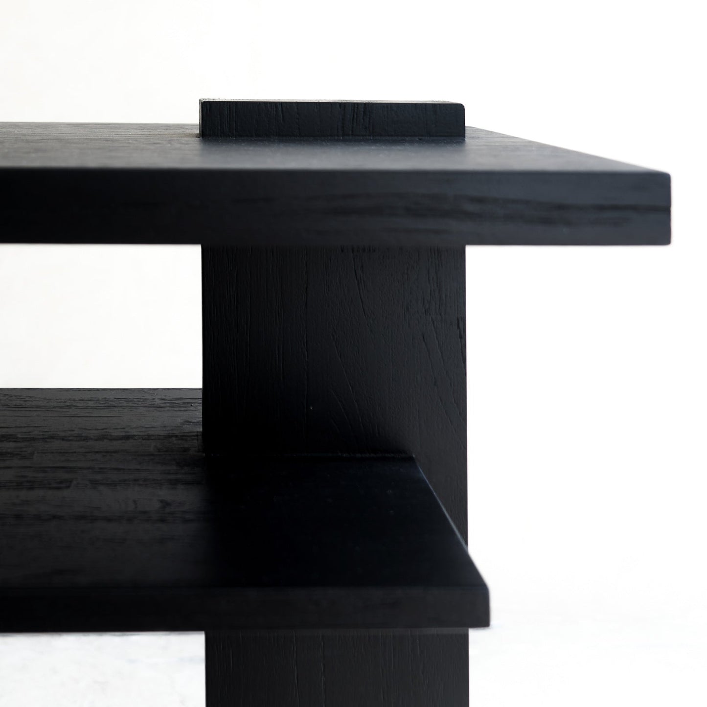 Ethnicraft abstract TV console in black - Originals Furniture SIngapore