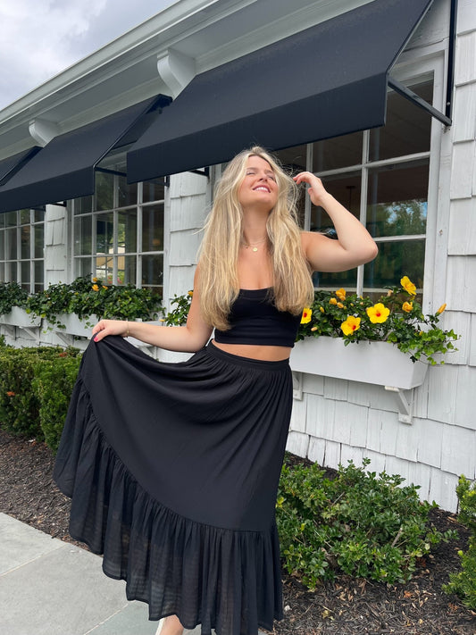 Anitta Cora Drape Skirt - Madison's Niche 