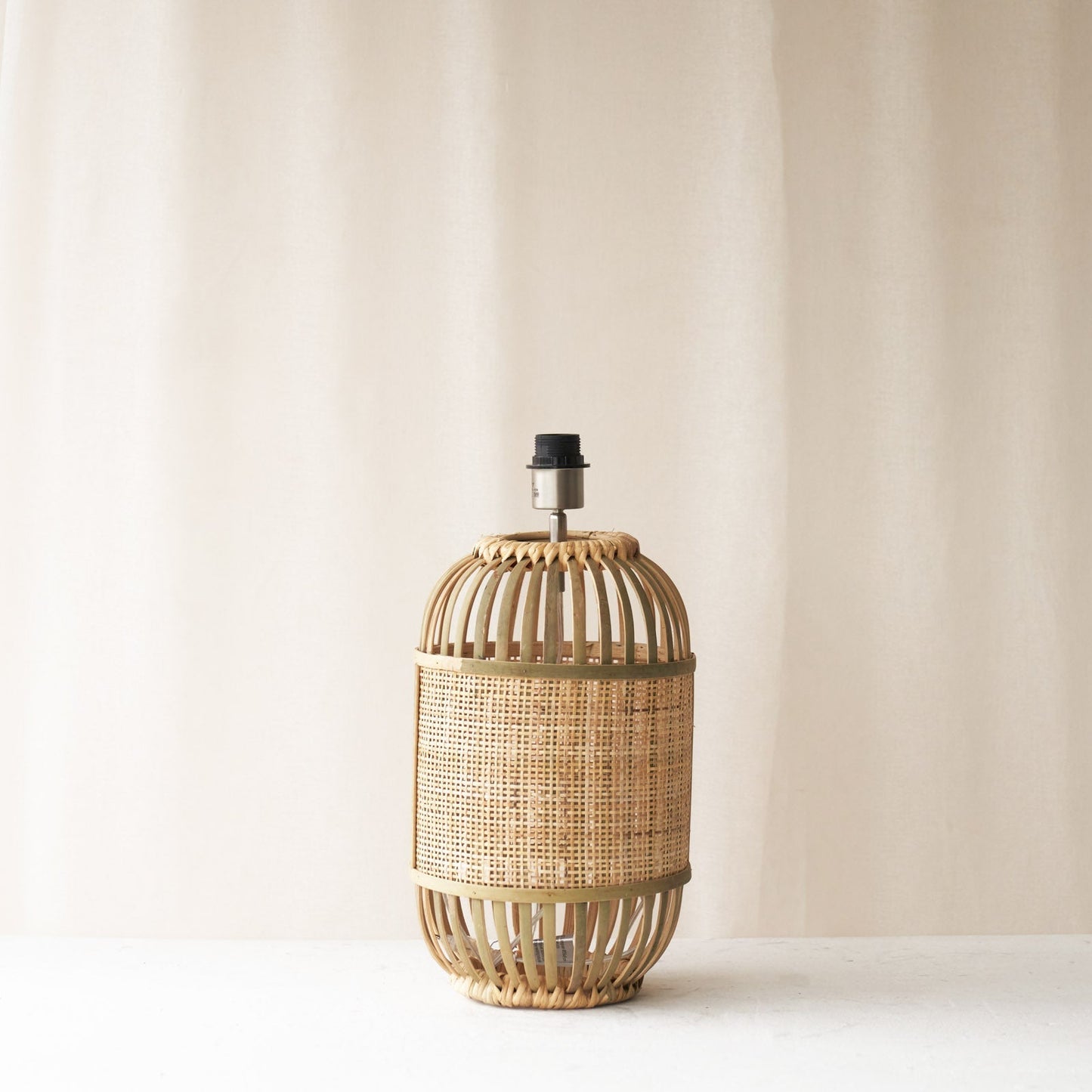 Alifia Table Lamp, natural and beautifully weaved. Chic and stylish piece. It is a versatile piece that provides an airy feel in any home. Available at $280.