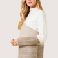 Allison Mock Neck Ribbed Sweater - Madison's Niche 