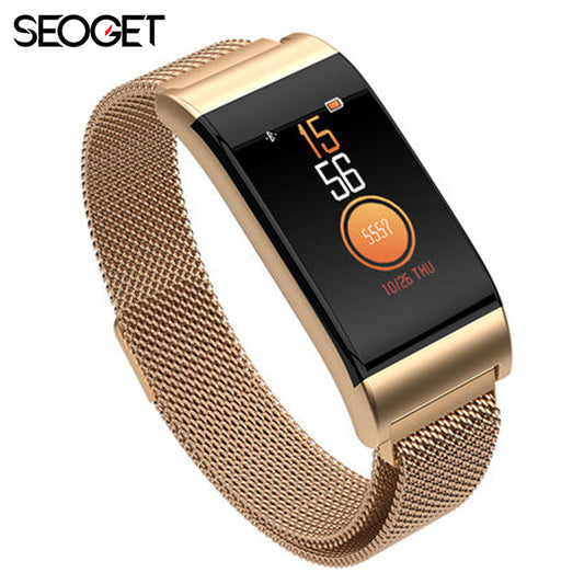 0.96'' smart fitness bracelet blood pressure watch pedometer activity tracker smart wristband iOS android smart fitness band