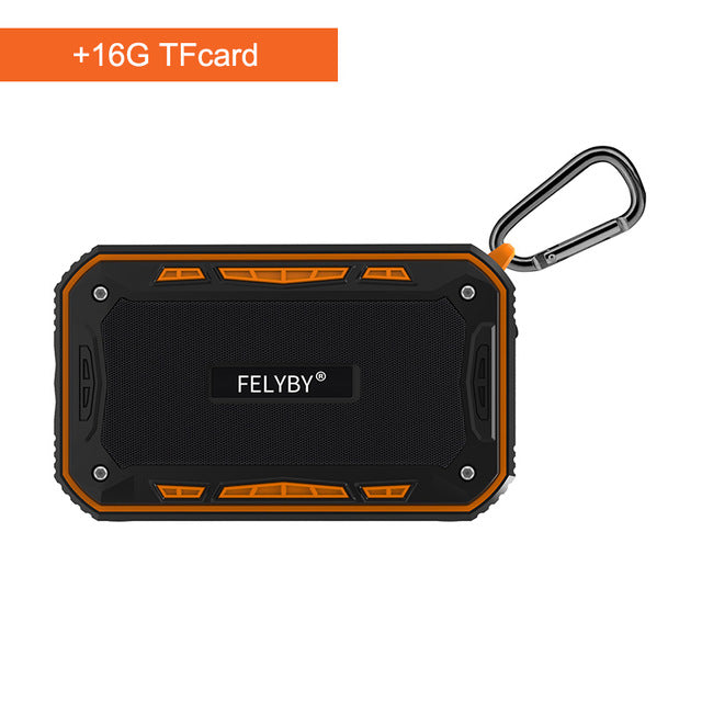 FELYBY Professional S618 Mini Portable Outdoor Wireless Bluetooth Stereo Speaker 3 color Waterproof for Sport and Phone Computer