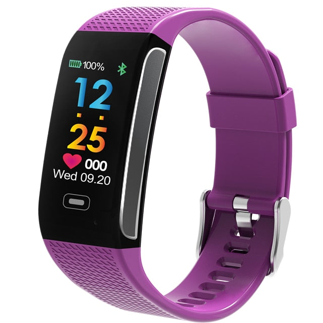 CK18S Smart Band Blood Pressure Heart Rate Monitor IP67 Wrist Watch Fitness Bracelet Tracker Pedometer Wristbands PK CK11S