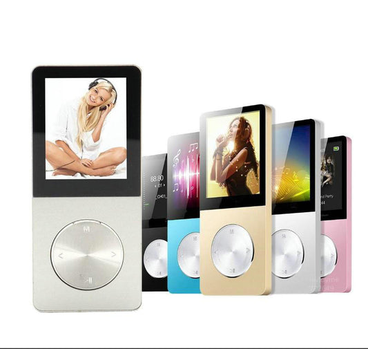 HiFi Music Player Metal MP3 MP4 Player Built-in Speaker 16GB 1.8 Inch Screen can Support 64GB SD Card With FM Radio Recorder