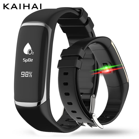 KAIHAI smart bracelet HRV cardiac health SpO2 Real time blood oxygen heart rate regular monitor Snore abnormal Remind wristband