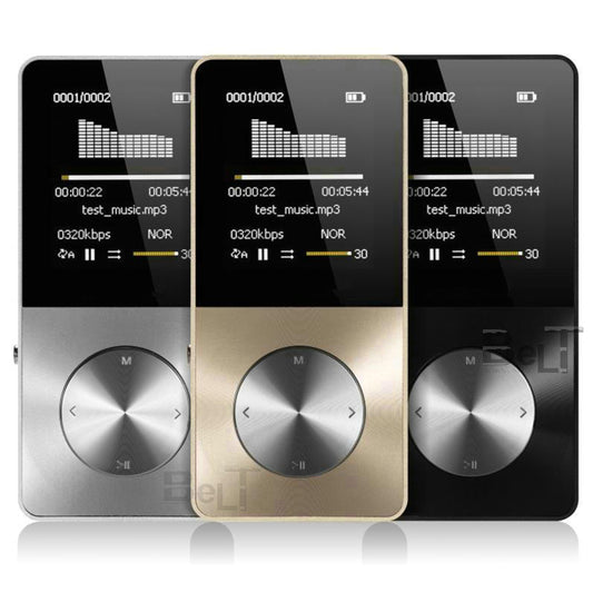 2018 Aluminum Alloy 16GB MP3 Player with Built-in Speaker HIFI player mp 3 Walkman mp-3 player video Lossless music mp4 player