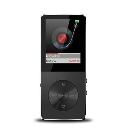 Original HiFi Metal Ultrathin MP3 MP4 Music Player Built-in Speaker 16GB 1.8 Inch Screen can Support 128GB SD Card with Video