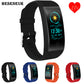 Beseneur QW18 Smart Wristband Heart Rate Monitor IP68 Waterproof Sleep Fitness Tracker Band Bluetooth Sports Bracelet pk mi band